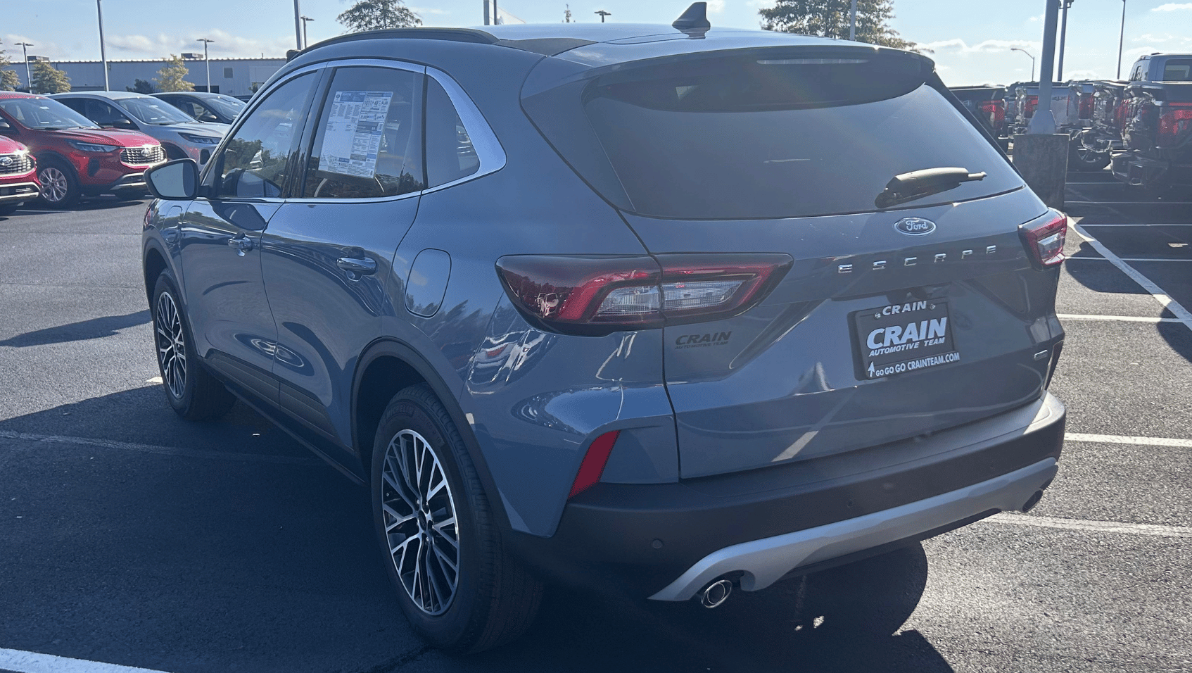 Rear View of the 2025 Ford Escape