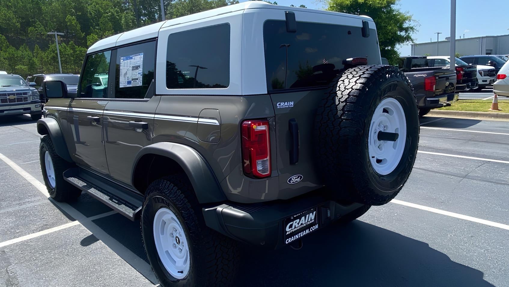 Rear view of 2026 Ford Bronco in Little Rock, AR