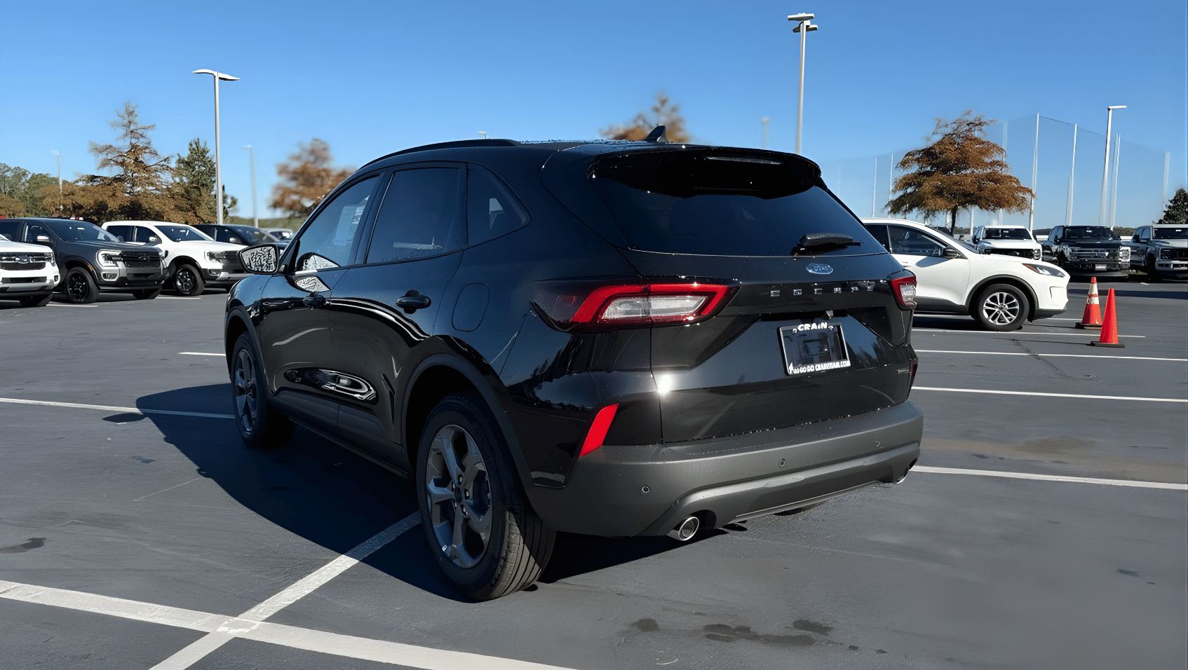 Back view of 2026 Ford Escape Hybrid in Little Rock, AR