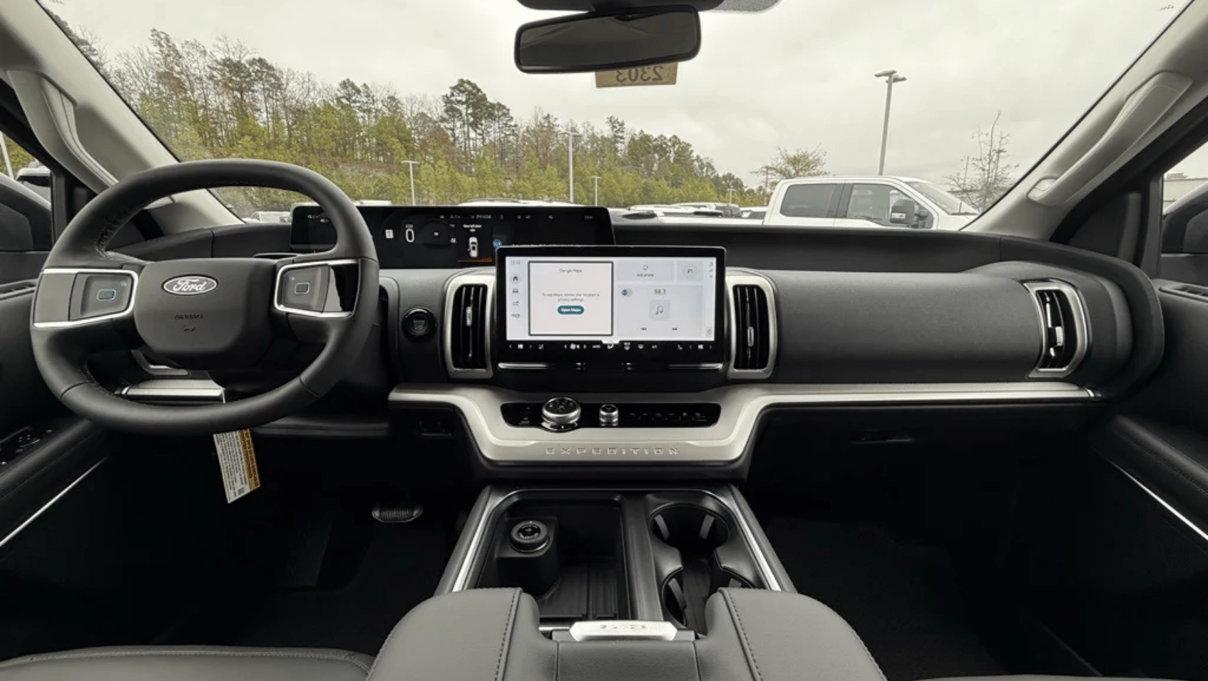 Interior view of 2026 Ford Expedition MAX in Little Rock, AR