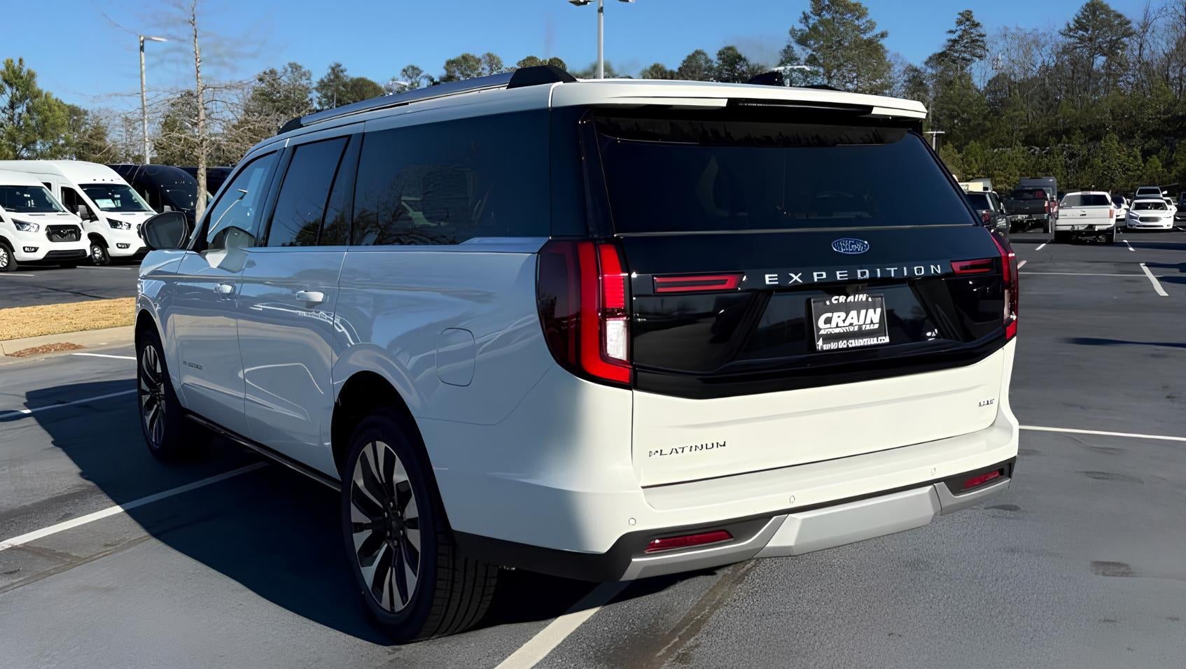 Rear view of 2026 Ford Expedition MAX in Little Rock, AR