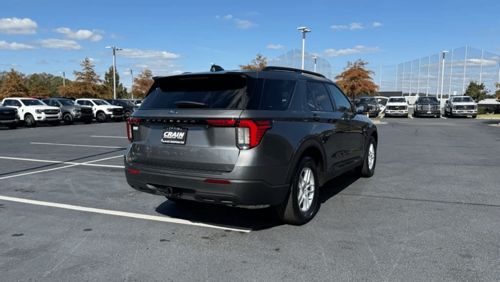 Back view of 2026 Ford Explorer in Little Rock, AR