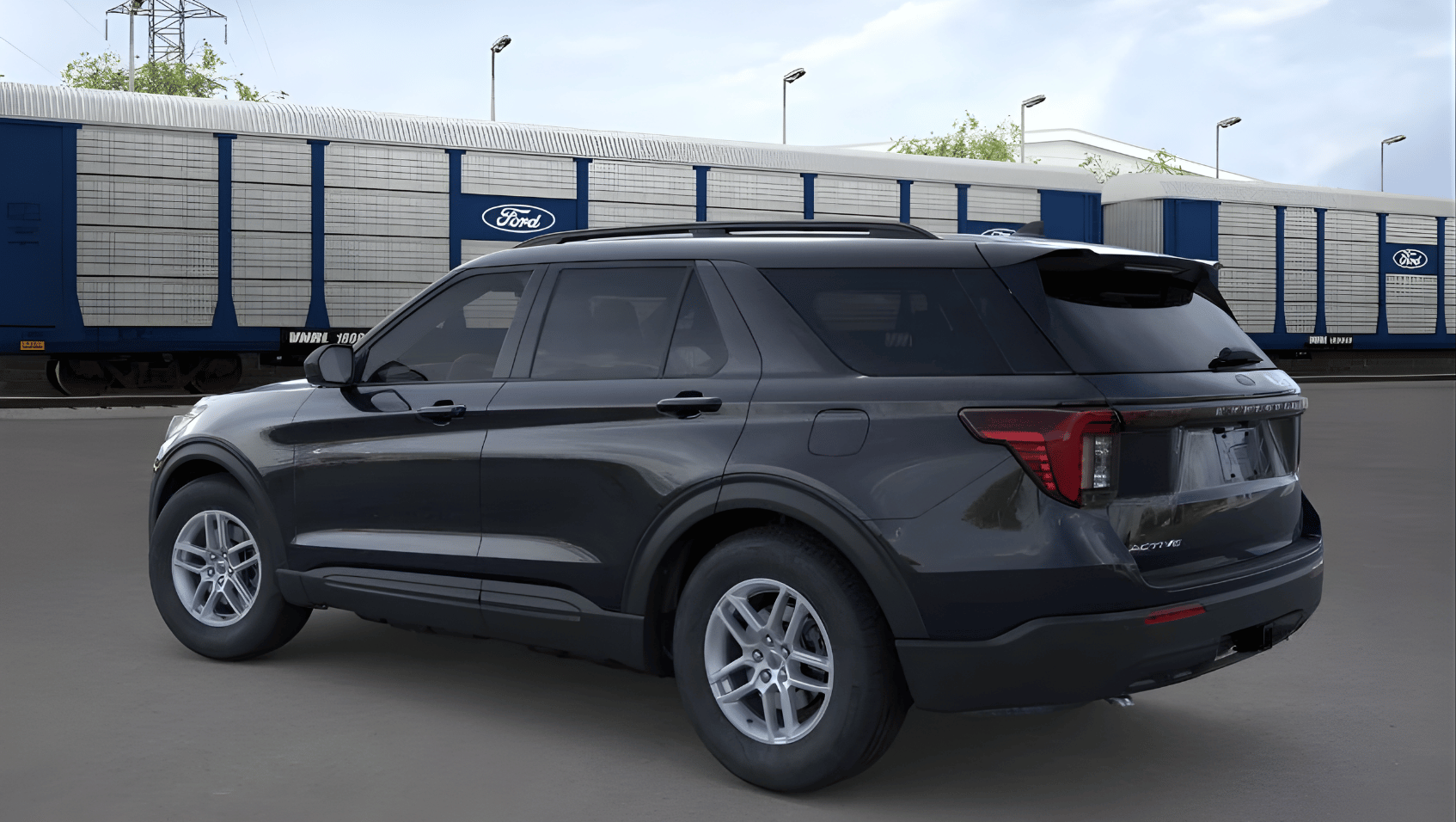 Back view of 2026 Ford Explorer in Little Rock, AR