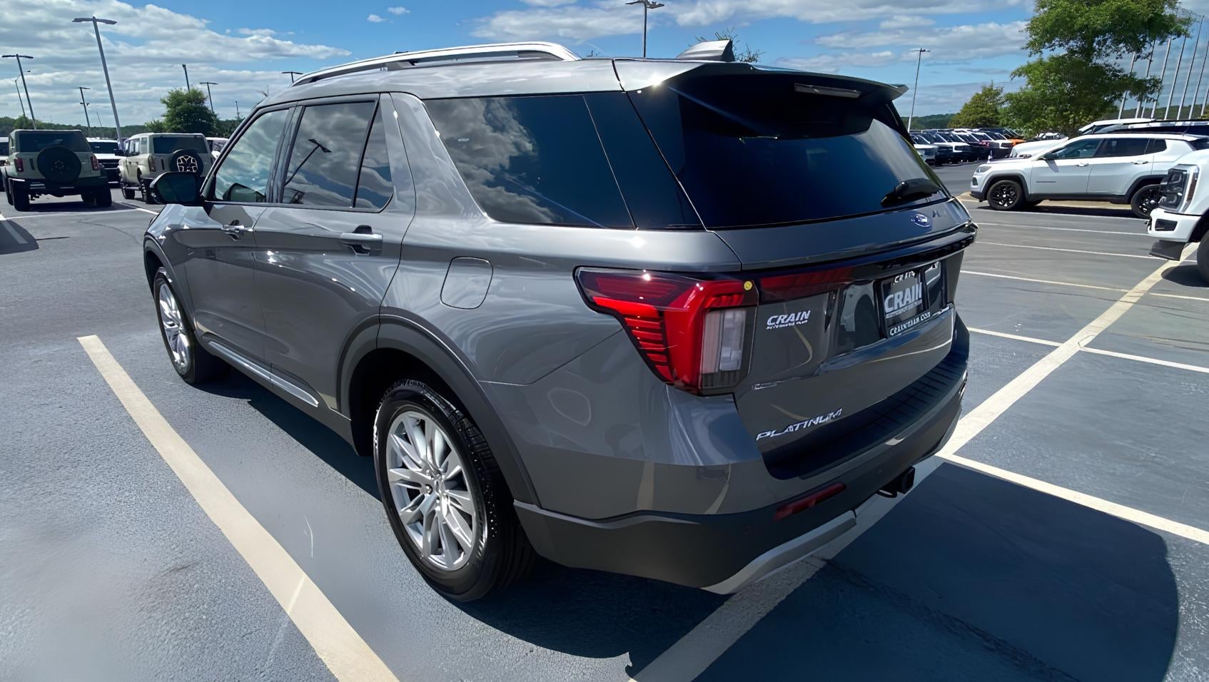 Rear view of 2026 Ford Explorer in Little Rock, AR