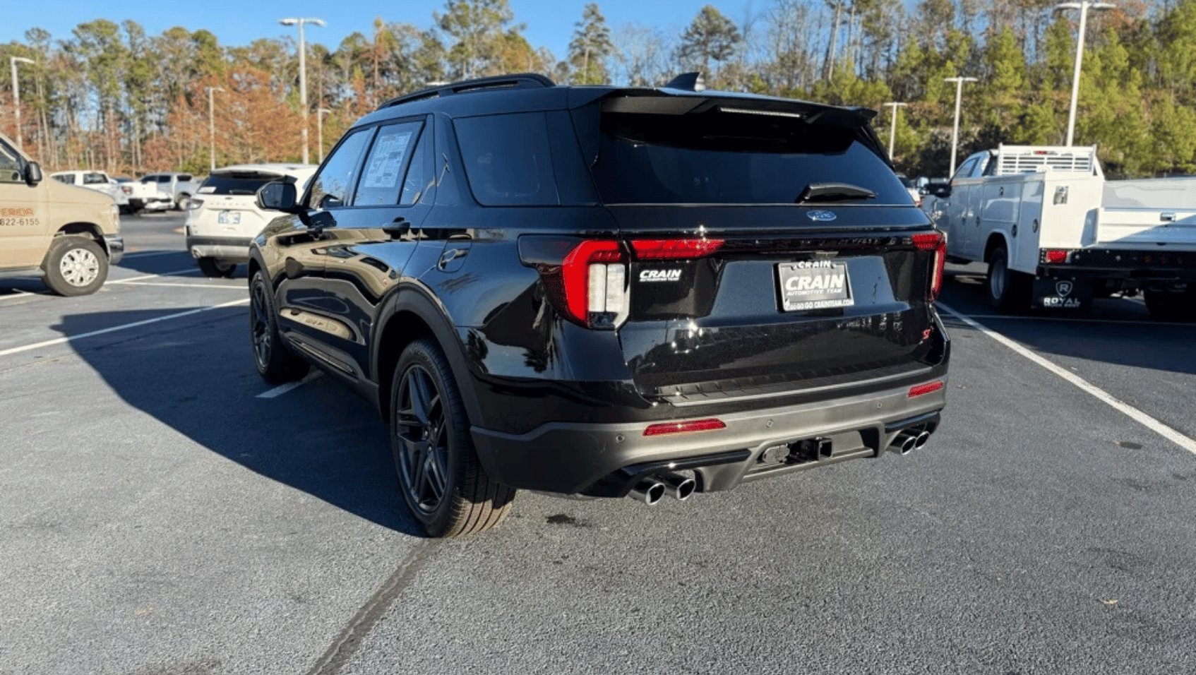 Back view of 2026 Ford Explorer ST in Little Rock, AR