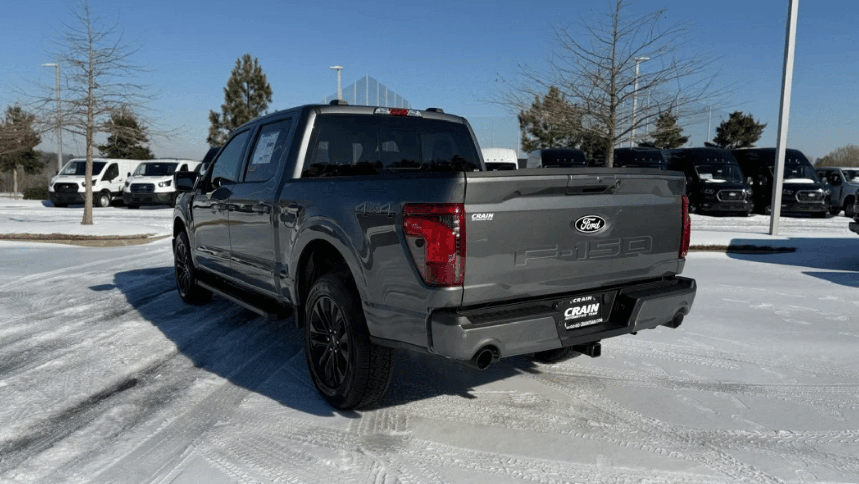 Back view of 2026 Ford F-150 in Little Rock, AR
