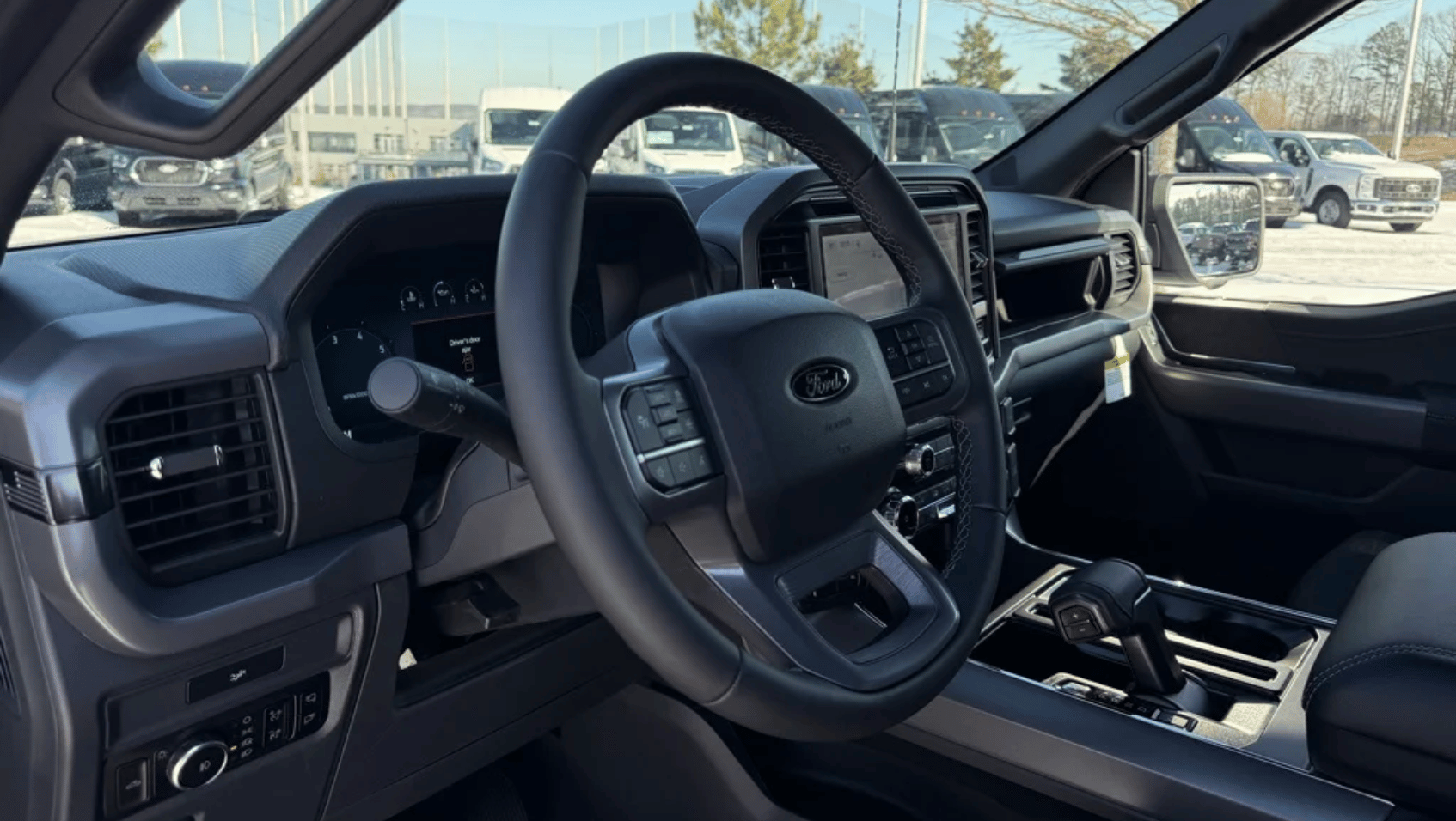 Interior view of 2026 Ford F-150 in Little Rock, AR
