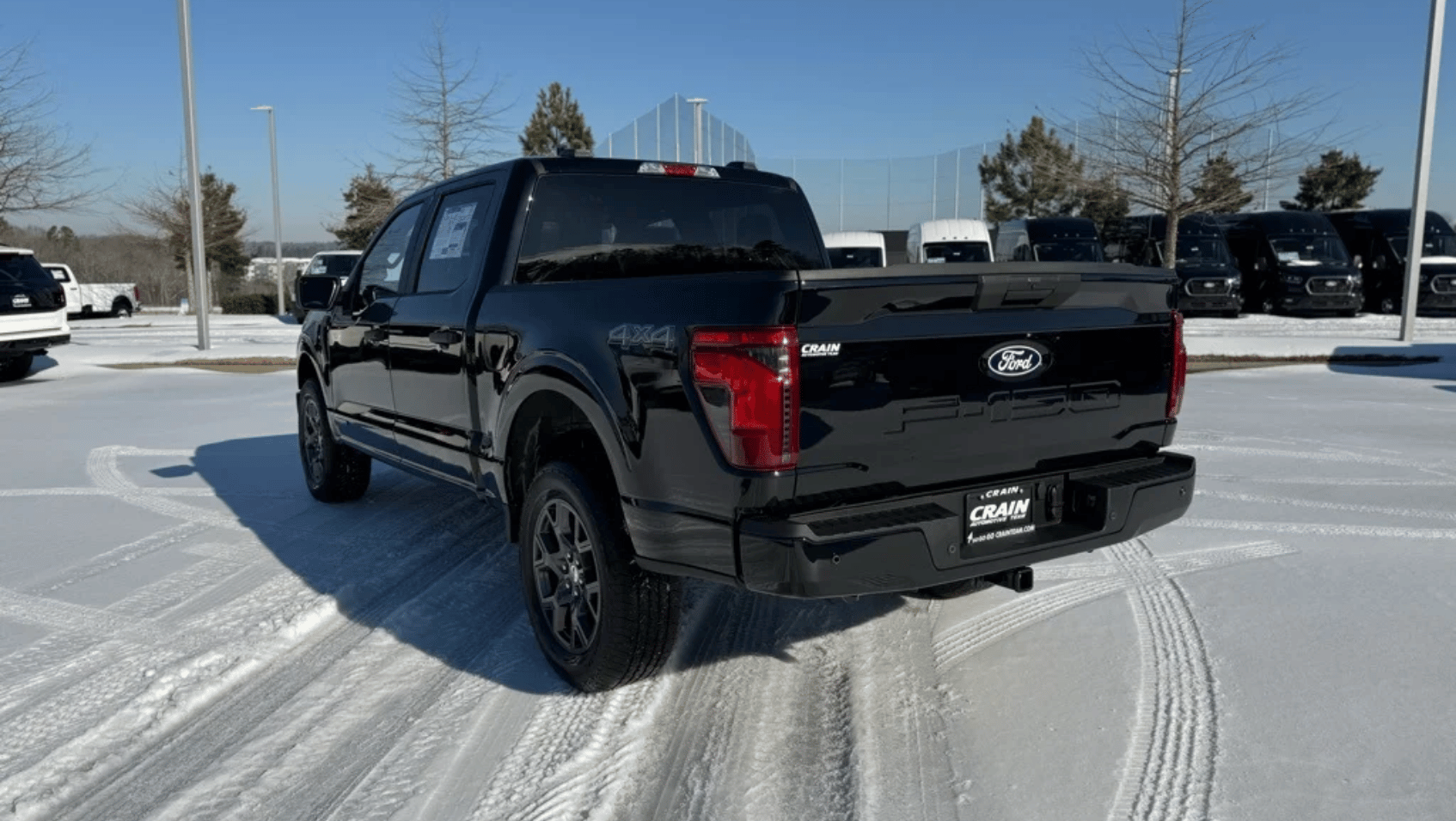 Back view of 2026 Ford F-150 Hybrid in Little Rock, AR