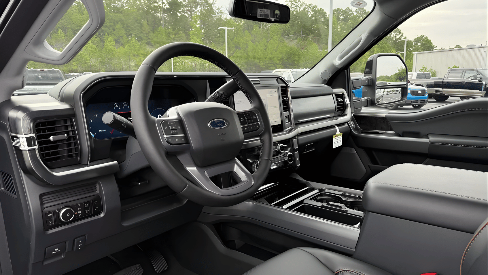 Interior view of 2026 Ford F-250 in Little Rock, AR