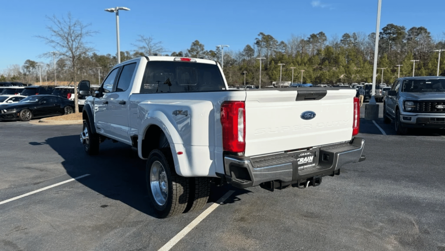 Back view of 2026 Ford F-450 in Little Rock, AR
