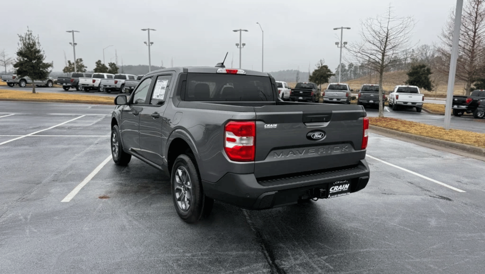 Back view of 2026 Ford Maverick in Little Rock, AR