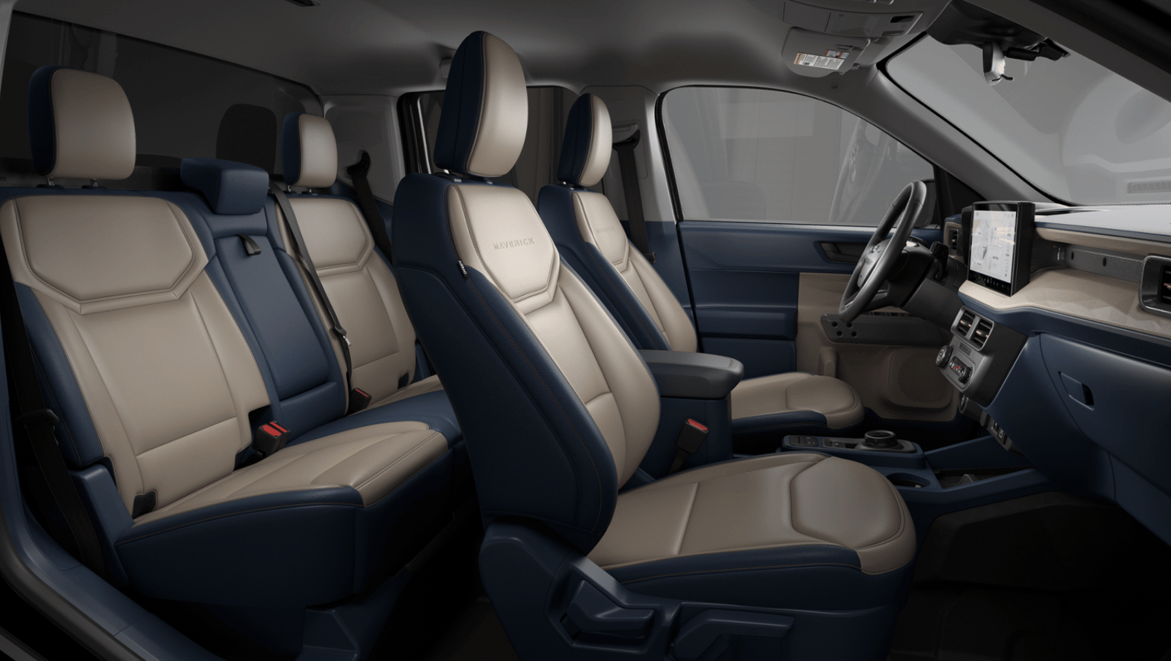 Interior view of 2026 Ford Maverick in Little Rock, AR