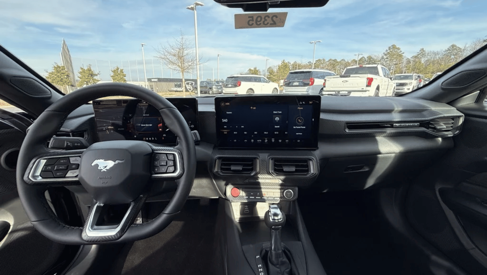 Interior view of 2026 Ford Mustang in Little Rock, AR