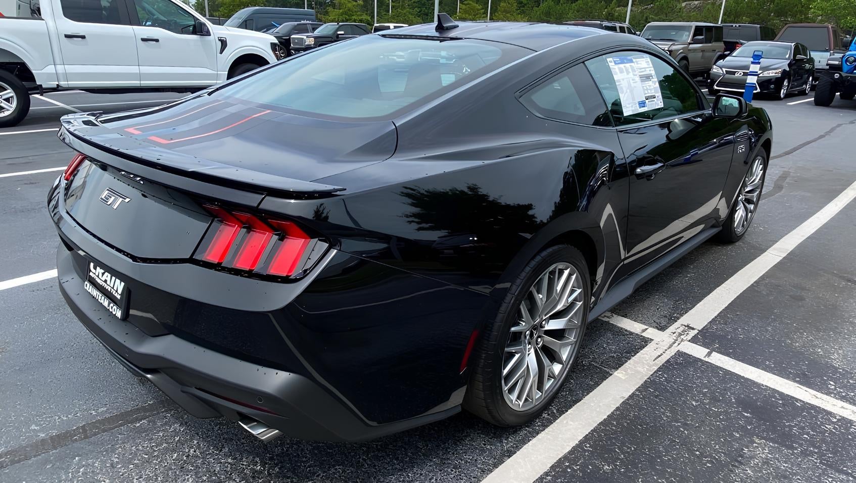 Rear view of 2026 Ford Mustang in Little Rock, AR