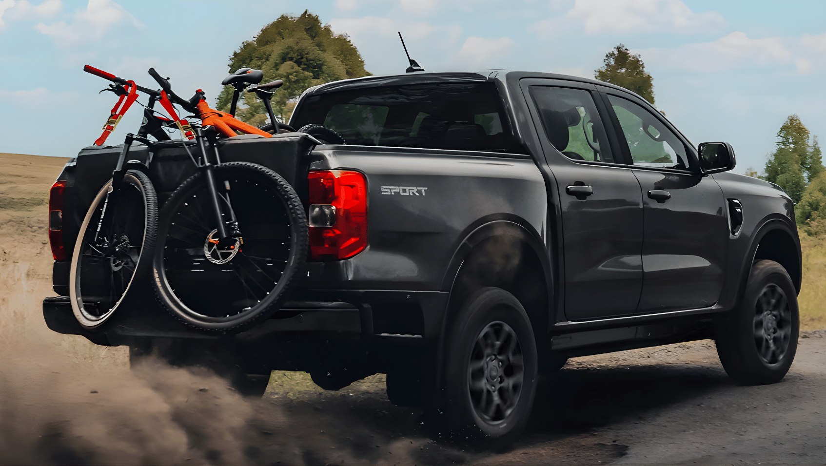 Back view of 2026 Ford Ranger in Little Rock, AR