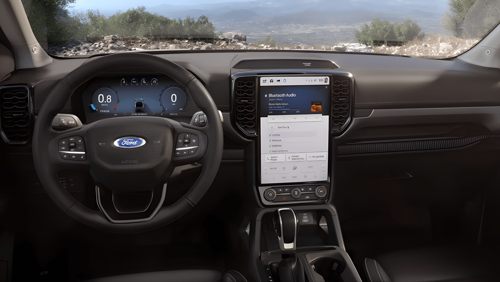 Interior view of 2026 Ford Ranger in Little Rock, AR