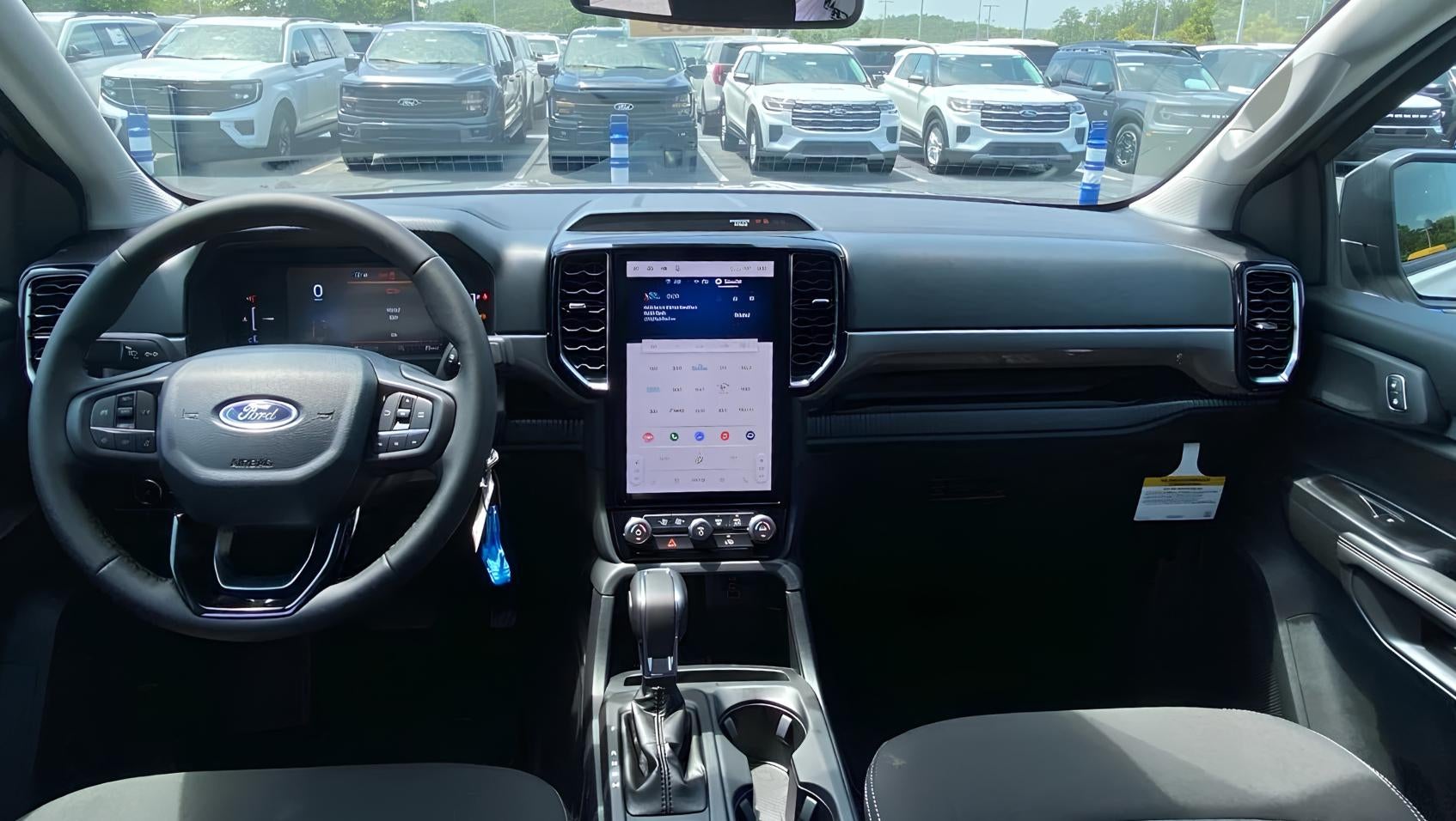 Interior view of 2026 Ford Ranger in Little Rock, AR