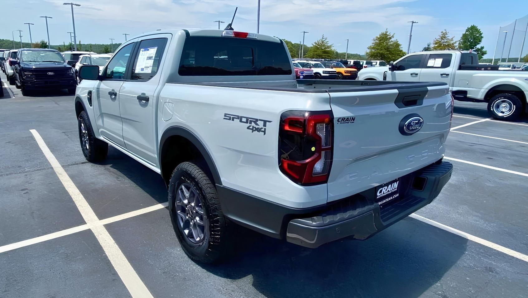 Rear view of 2026 Ford Ranger in Little Rock, AR