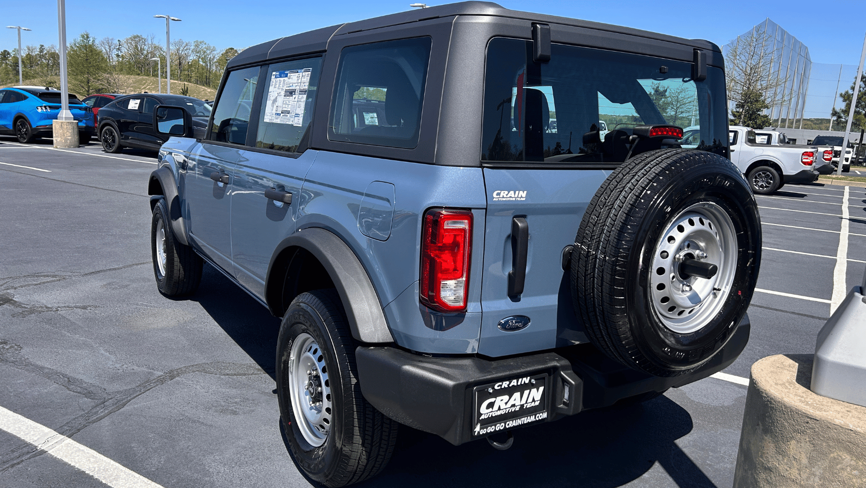 Side View of the 2025 Ford Bronco