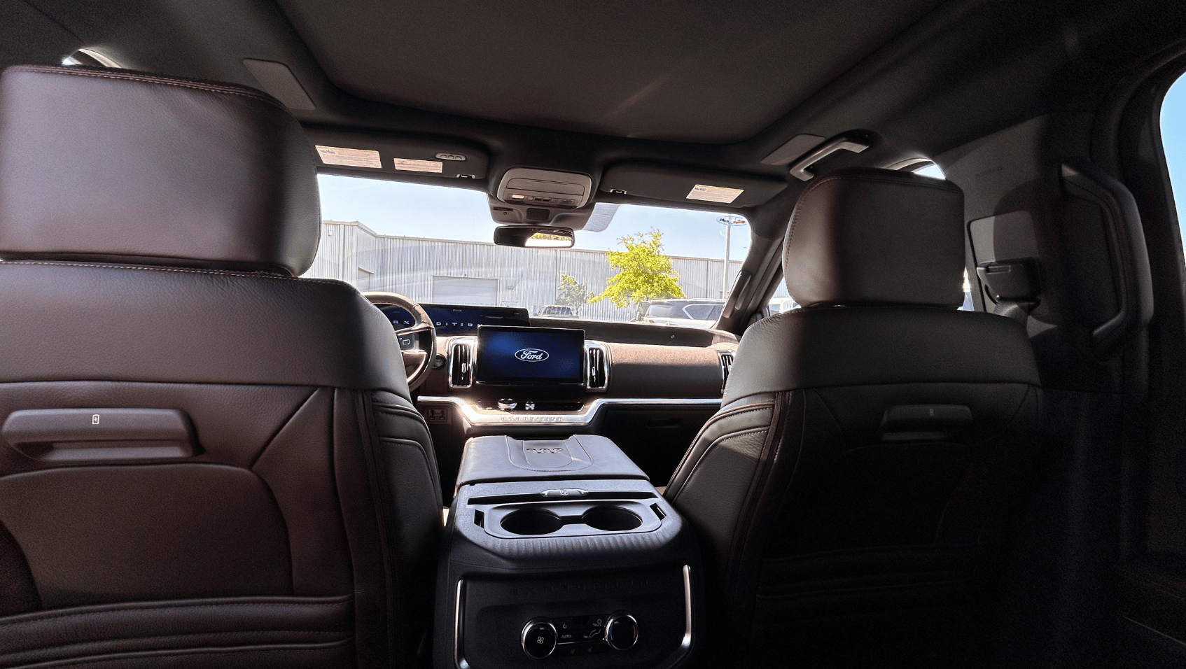 Interior View of the 2025 Ford Expedition MAX