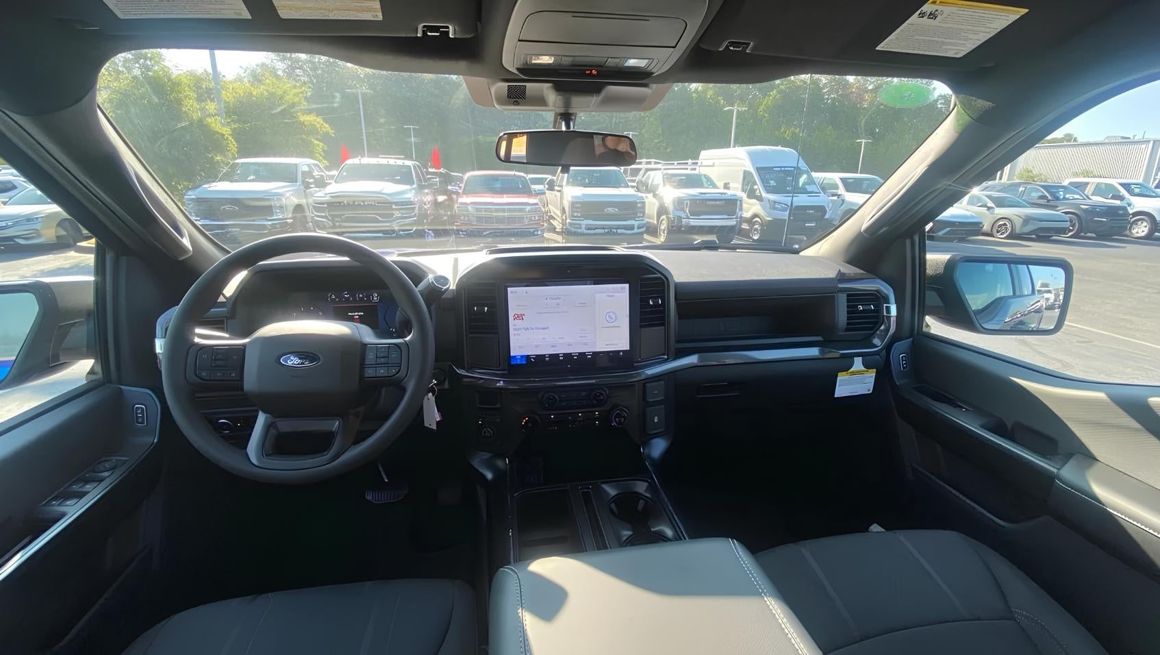 Interior view of 2026 Ford F-150 in Little Rock, AR
