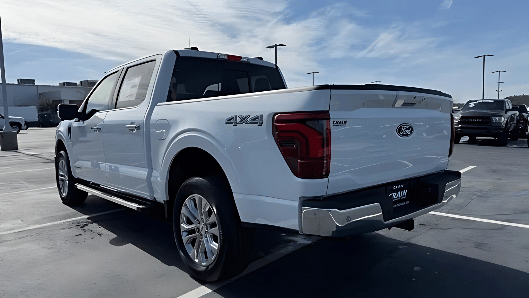 Side View of the 2025 Ford F-150