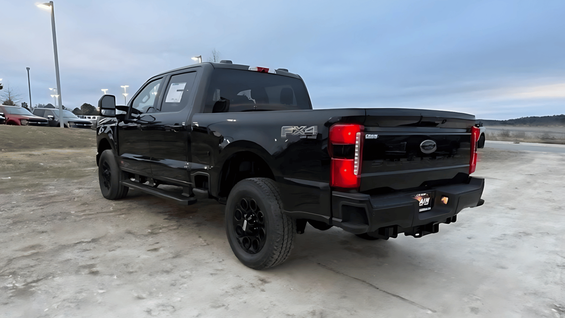 Side View of the 2025 Ford F-350