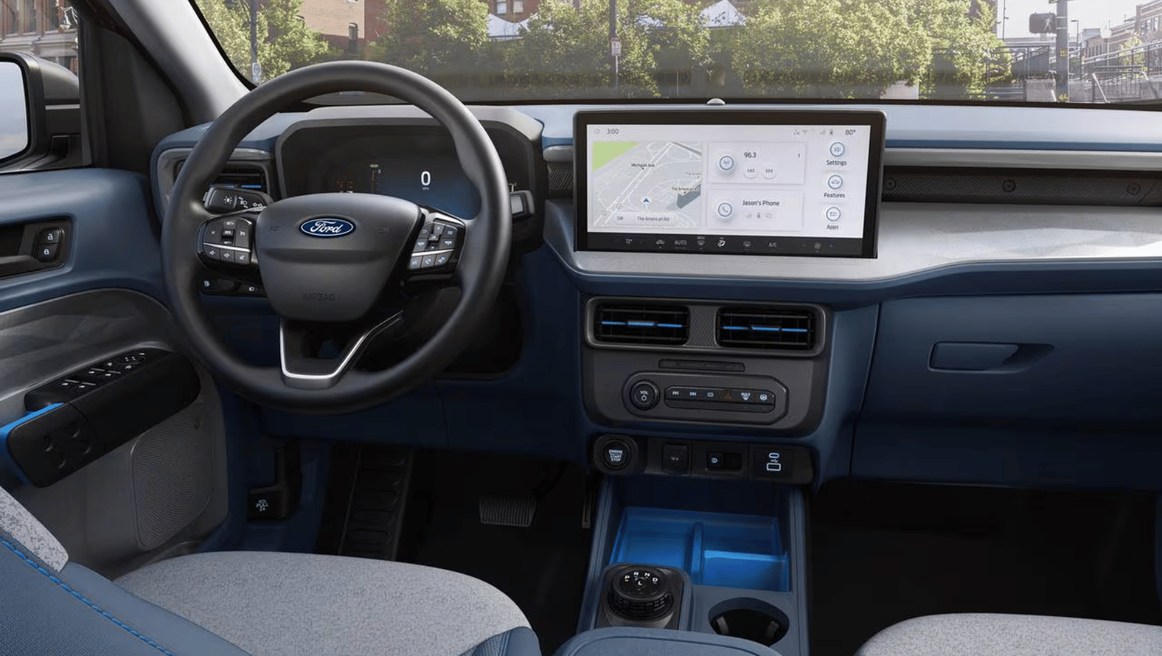 Interior View of the 2025 Ford Maverick