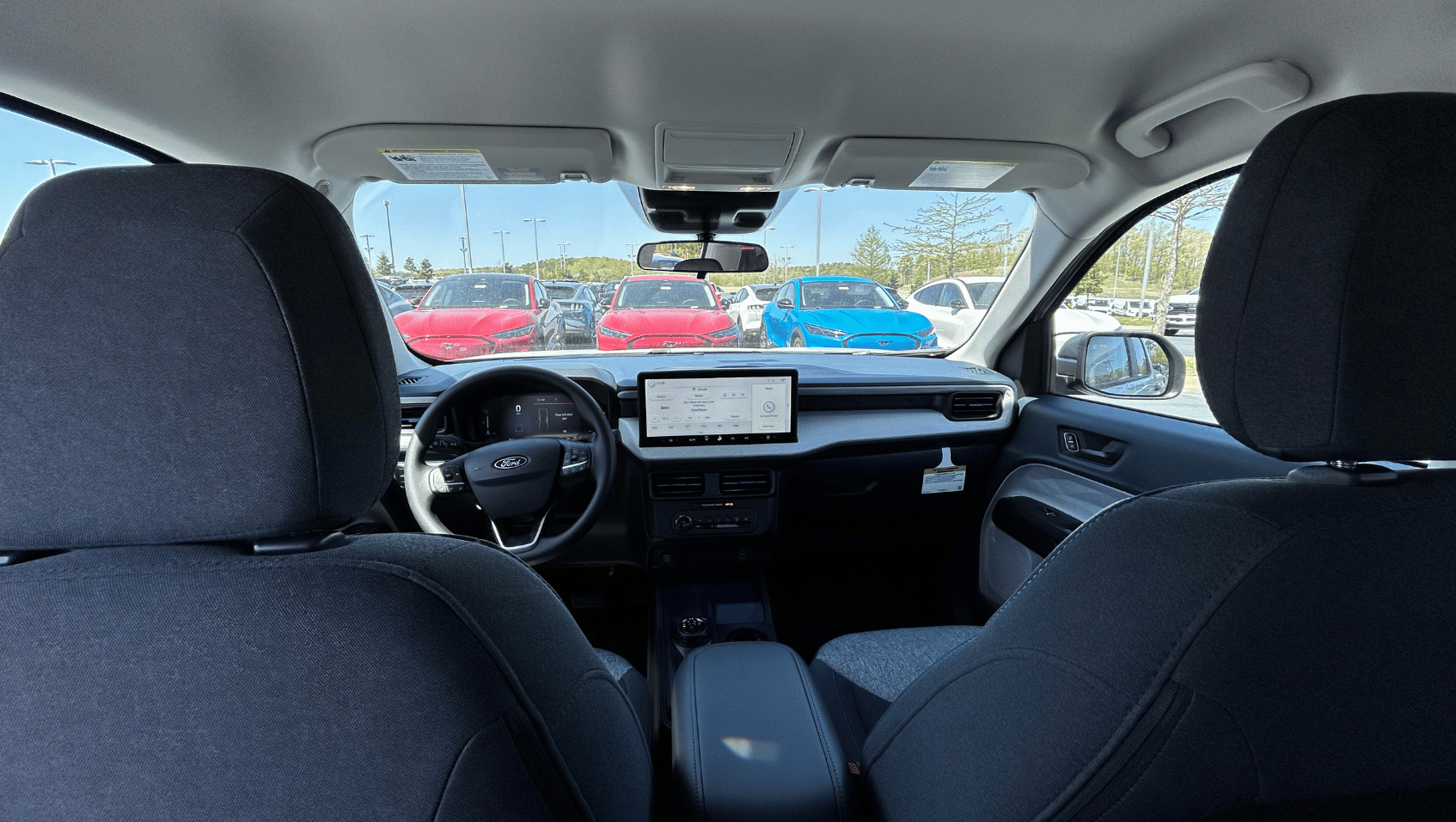 Interior View of the 2025 Ford Maverick