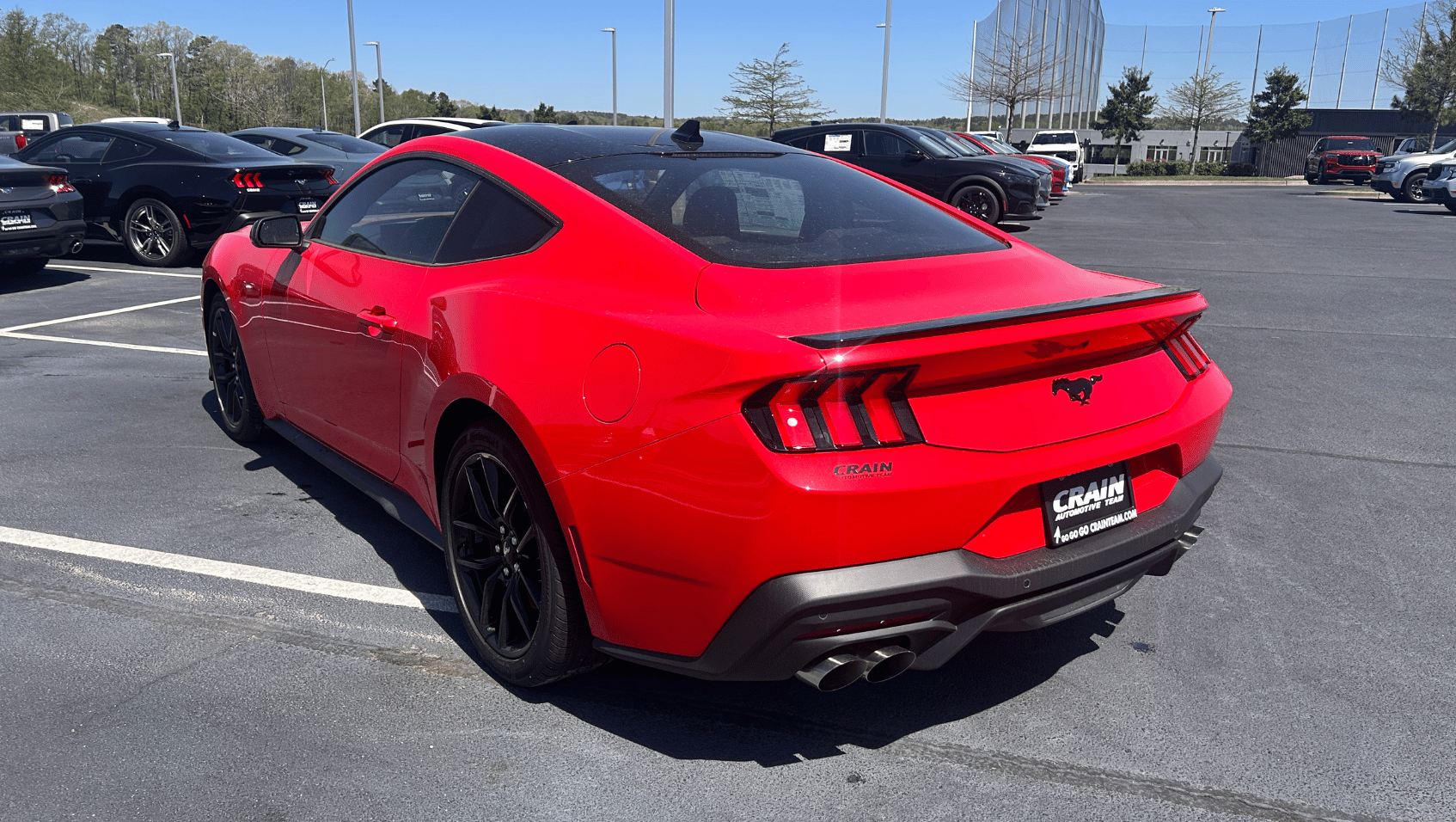 Side View of the 2025 Ford Mustang